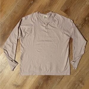 Workout NEUTRAL GIRL Pink Long Sleeve yoga Top XXL 20  thumb holes **2 for 20**